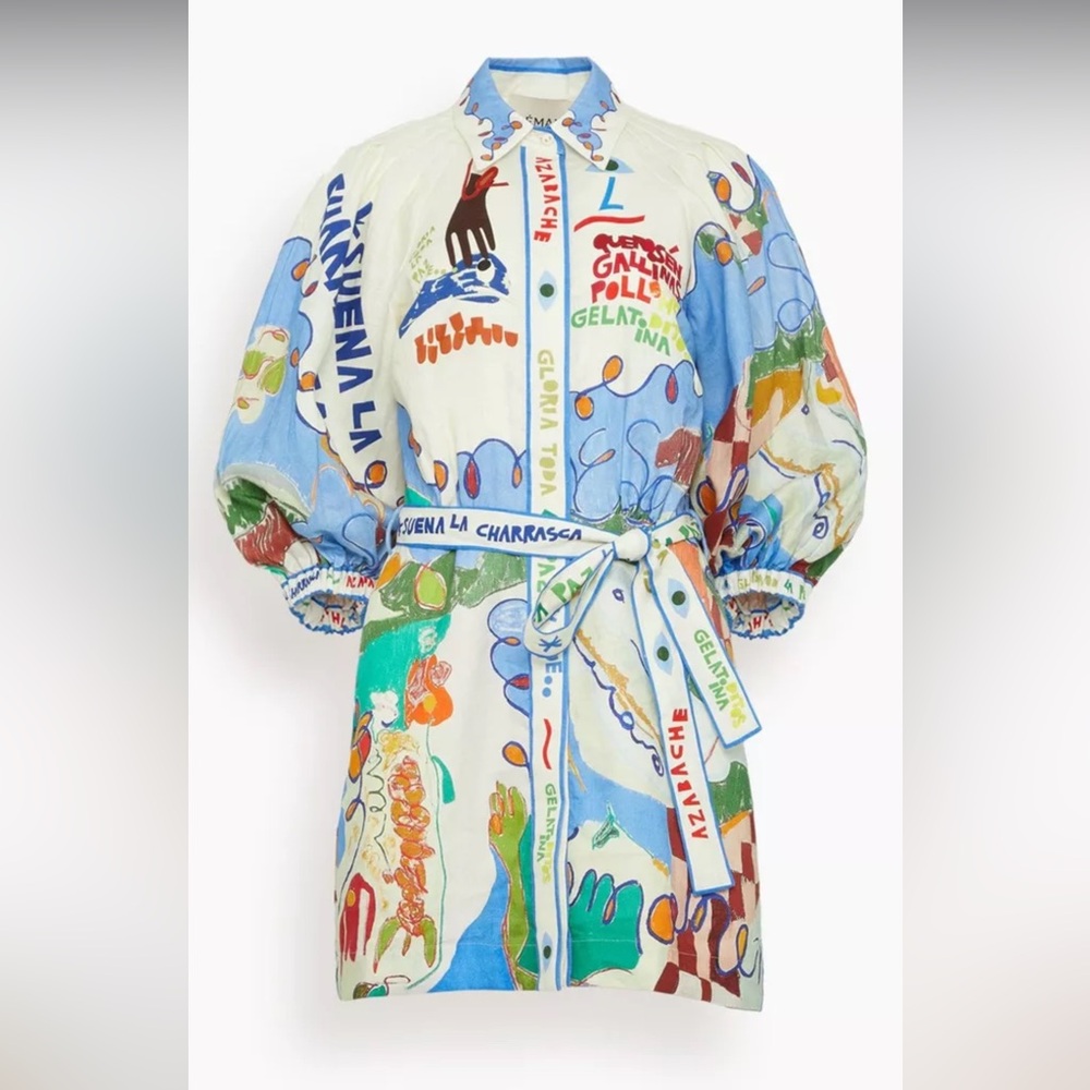 Alémais Nadia Mini Shirtdress